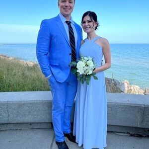 Kennedy Blue Fog Elena Dress